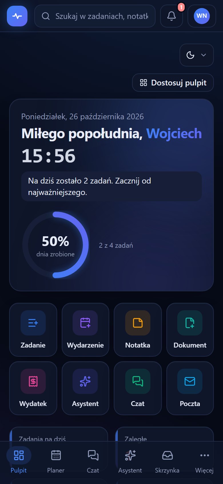 PULS na telefonie